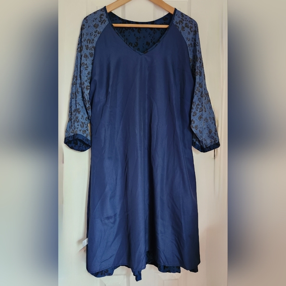 Lined with Pockets Leopard Print Dress - Garnet Hill - Size 12 - Picture 5 of 11